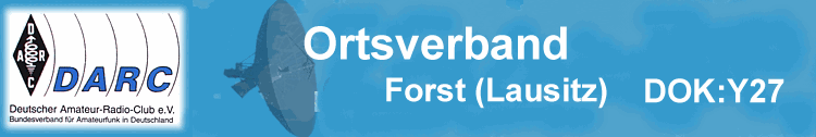 Logo Deutscher Amateur-Radio-Club e.V. Ortsverband Forst (Lausitz) Logo Deutscher Amateur-Radio-Club e.V. Ortsverband Forst (Lausitz)
