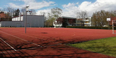 Sportplatz in der GS Forst Mitte