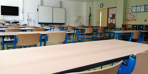 Klassenraum in der Grundschule Mitte