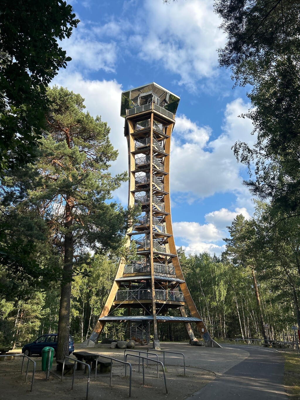 Stadt Forst (Lausitz) - Frühlingstour zum Felixsee, Finkenstein und Moor