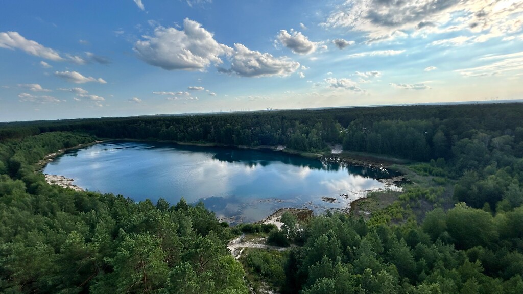 Stadt Forst (Lausitz) - Frühlingstour zum Felixsee, Finkenstein und Moor