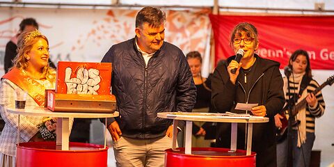 , Foto:  Studio 2.0 - Christian Swiekatowski Bekanntgabe des Gewinners der Verlosung.