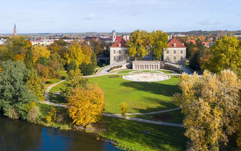 Schlosspark Żagań (Sagan), Europäischer Parkverbund