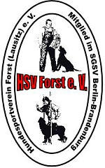 Logo des Vereins, Fotograf: unbekannt, vom Verein übergeben, Copyright: Hundesportverein Forst (Lausitz) e.V.