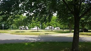 Wohnmobilstellplatz Ostdeutscher Rosengarten, Fotograf: Stadt Forst (Lauitz), Copyright: Stadt Forst (Lausitz)
