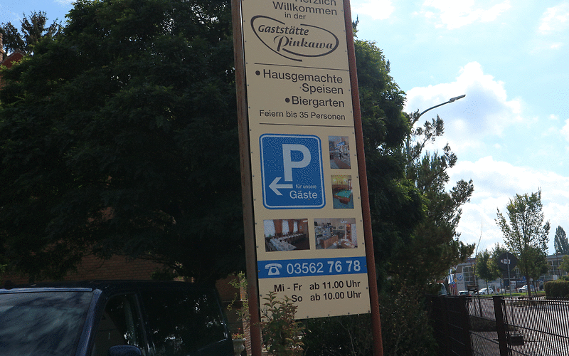 Gaststätte Pinkawa, Foto: TI Forst (Lausitz) S. Pielenz, Lizenz: Stadt Forst
