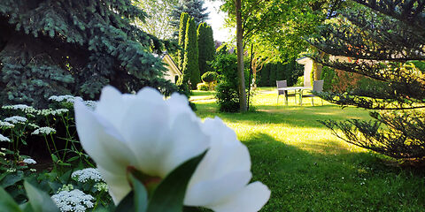 Aussenansicht Pension "Am blauen Dach", Foto: Mandy Köchler
