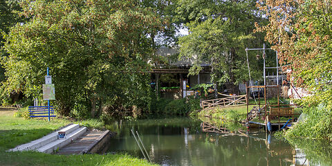 Liegeplatz Wassersport Forst e. V., Foto: TMB-Fotoarchiv/ScottyScout 